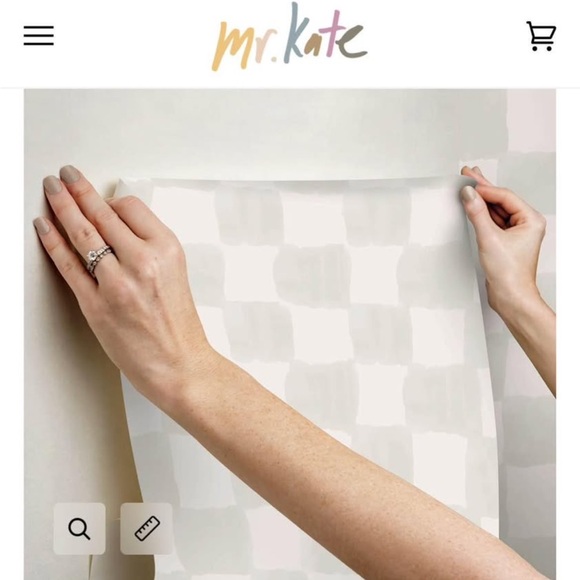 Mr Kate Tess watercolor vinyl peel and stick wallpapers NWT 7x rolls - Picture 3 of 8
